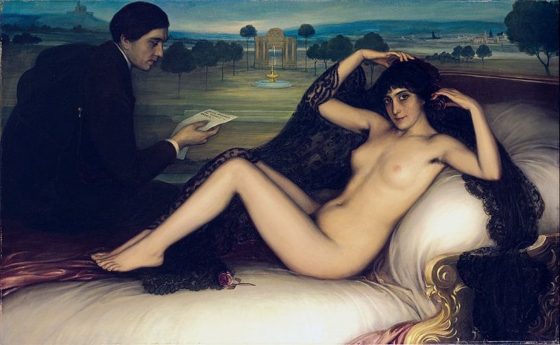 Vénus de la poésie, Julio Romero de Torres - 1913 par Atelier Liesjes