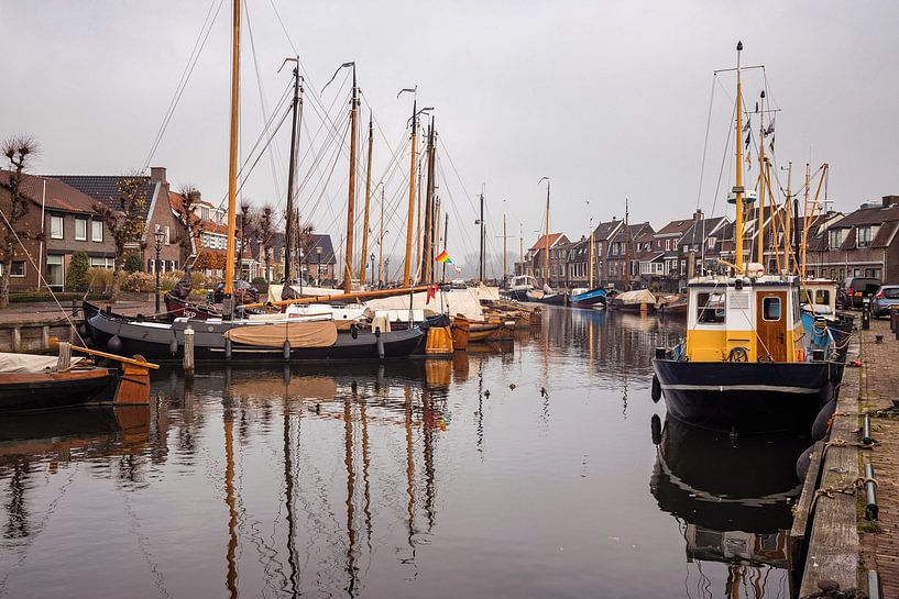Museum harbour Spakenburg by Rob Boon