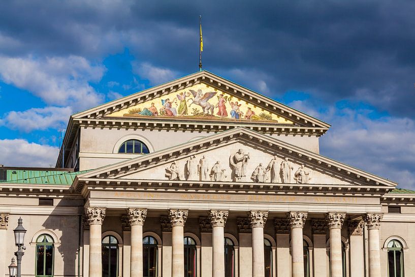 Nationaal Theater München van Werner Dieterich