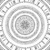 Modern minimalistisch boho - Afrikaanse native print van Studio Hinte