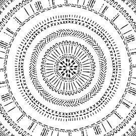 Moderner minimalistischer Boho - Afrikanischer Eingeborenen-Druck von Studio Hinte