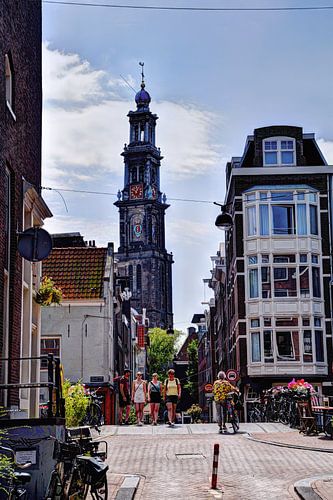 Westerkerk Jordaan Amsterdam Nederland