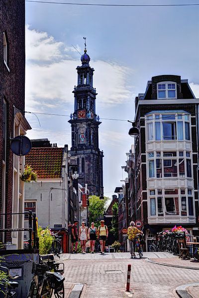 Westerkerk Jordaan Amsterdam Niederlande von Hendrik-Jan Kornelis