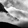 Montagnes mystiques en Norvège sur Michel Meijer