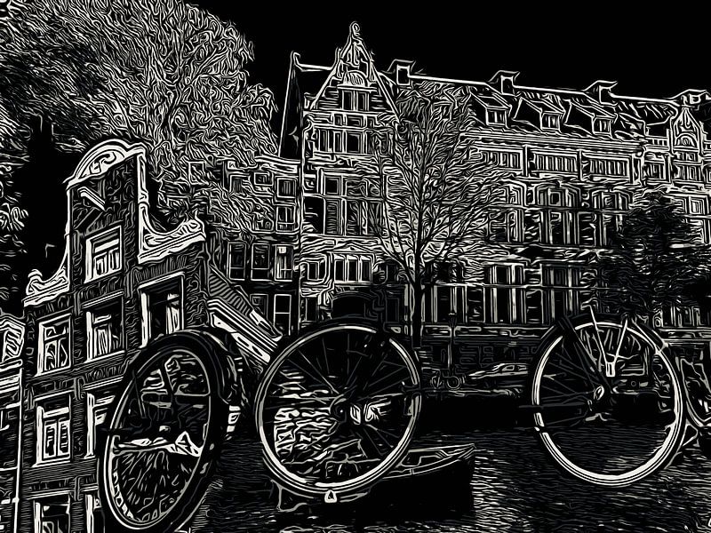 Keizersgracht Amsterdam. by Marianna Pobedimova