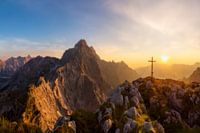 Watzmann east face at sunrise