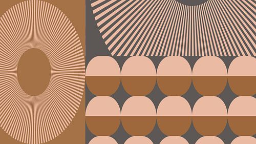 70s Retro boho kunst I