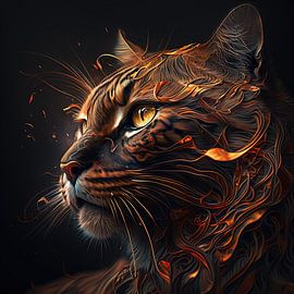 Cats portrait by Hans-Jürgen Flaswinkel