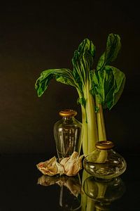 Modern still life with vegetables. by Alie Ekkelenkamp