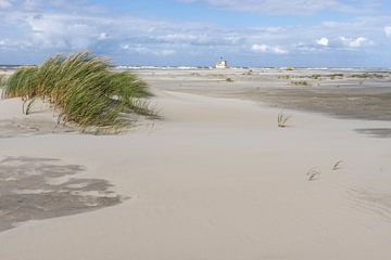 Duinen, strand en zee op Terschelling van Sander Groenendijk