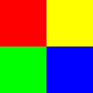 4x4 in 16 | Morphing | Quadrate im Zentrum | V=102-00 | P #01