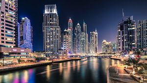 Futuristische Dubai Marina