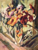 Gerberas en vase
