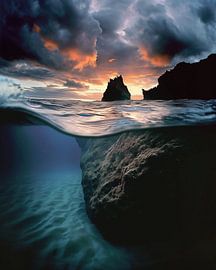 Goldene Stunde am Meer