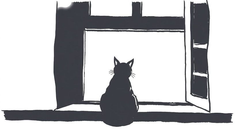 cat does its thing by Renato Daub