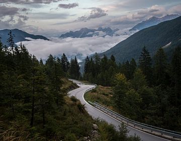 In the mountains by Wim Slootweg