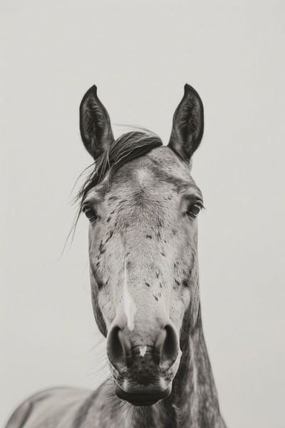 Pferde Portrait von Poster Art Shop