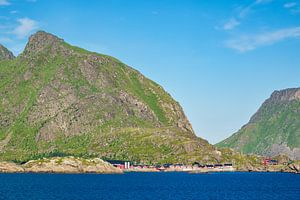 Küste auf den Lofoten in Norwegen von Rico Ködder