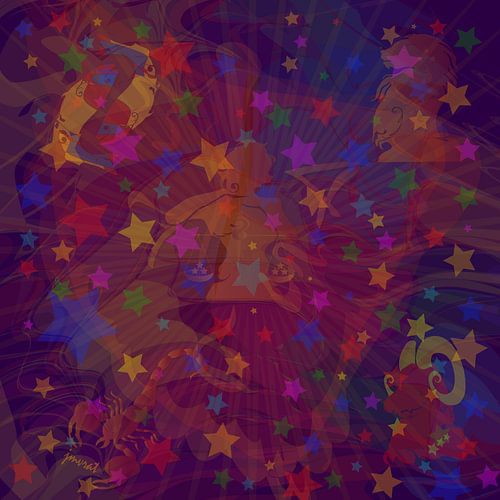 Astrologie - Horoskop  JM0014op