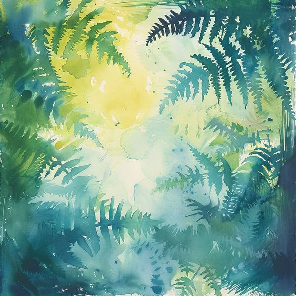 Plantes et feuilles par Art Merveilleux