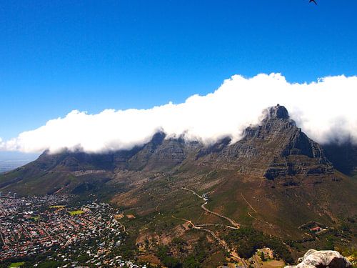 Tafelberg in Wolken