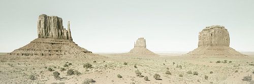 Fascinating Monument Valley | panoramic vintage view by Melanie Viola