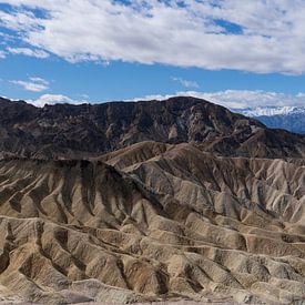 Zabriskie Point, Death Valley NP, USA van Danielle Kool | my KOOL moments