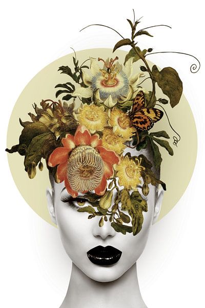 Portrait in Summer by Marja van den Hurk
