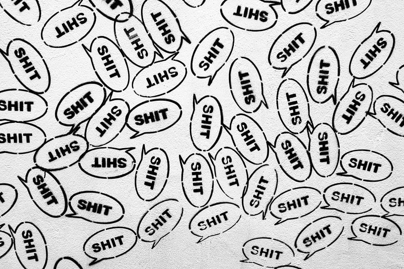 Life is full off... shit by Evert Jan Luchies