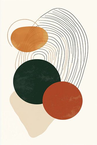 Geometric interplay of lines in autumn colours