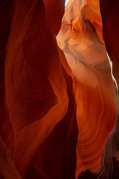 Antelope Canyon, Seite Arizona von Gert Hilbink