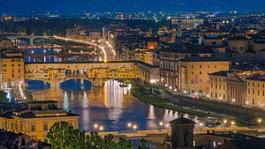 Ponte Vecchio Brug, Florence van Henk Meijer Photography