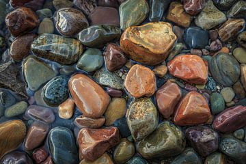 Kleurrijke stenen