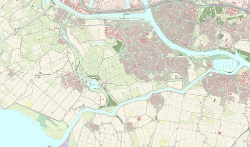 Karte von Nissewaard