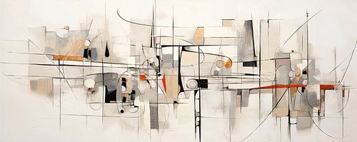 Peinture abstraite No. 880100 sur Art Merveilleux