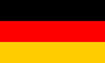 Vlag van Duitsland van René Roos