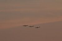 Socata TB-30 Epsilon bij schemering - Franse luchtmacht - Frankrijk