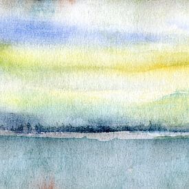 Étude de la nature 22 paysage minimaliste sur Claudia Gründler