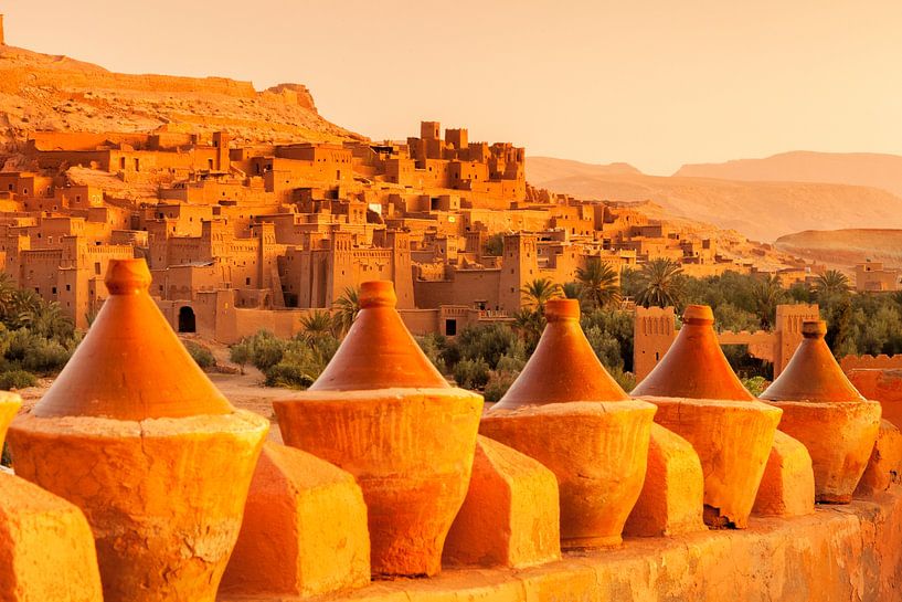Ait-Benhaddou at sunrise by Markus Lange