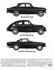 Werbung Volvo 1963 von Jaap Ros