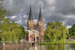 Oostpoort in Delft van Jan Kranendonk