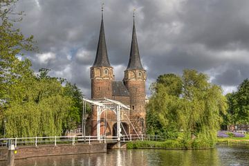 Oostpoort à Delft sur Jan Kranendonk