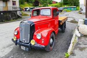 Oldtimer Morris Commercial Vrachtwagen van Evert Jan Luchies
