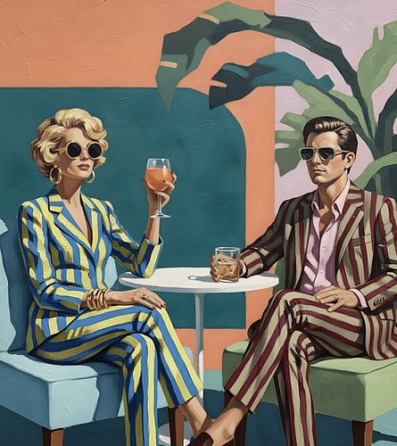 Terrace summers in Stripes