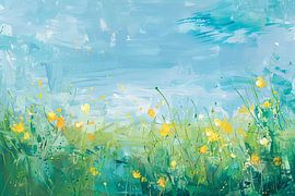 Flower field by Poster Art Shop