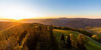 View from Schauinsland over the Black Forest by Werner Dieterich thumbnail