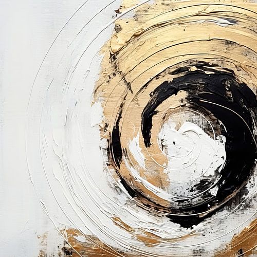 ABSTRACT KUNST Draaikolk van licht