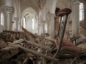 Kerk in verval van Olivier Photography