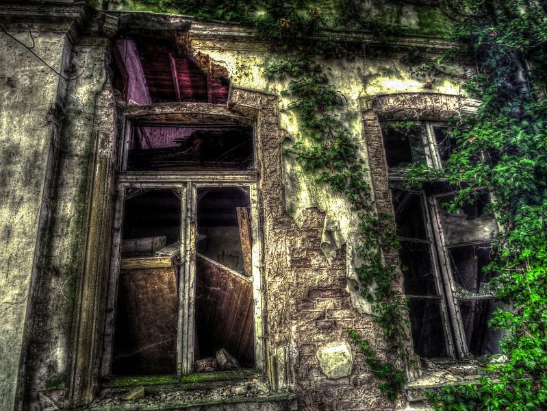 Abandoned factory Germany HDR by Natasja Martijn