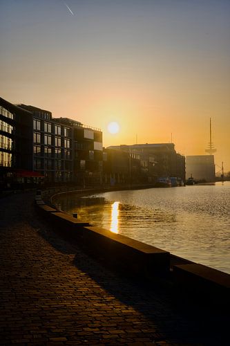 Lever de soleil à Münster